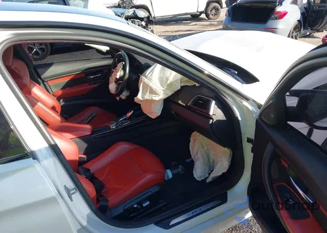 2016 BMW M3 from USA, damaged, VIN WBS8M9C56G5E68486